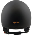 Casco Demi-Jet per Scooter con Frontino SKA-P 1 FH Smarty Bianco Metal