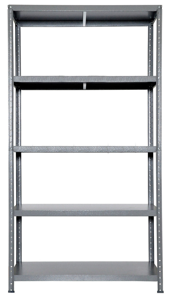 Scaffale in Metallo 5 Ripiani 100x40x187 cm Ettore Grigio Martellato acquista