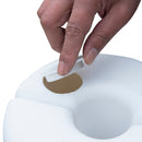 Set 4 Pezzi Base per Gazebo Riempibili 9 Kg x 4 Bianco 