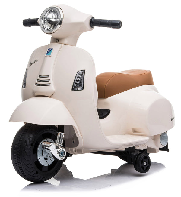 prezzo Piaggio Mini Vespa Primavera Elettrica 6V per Bambini Bianca