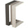 Tavolino da Soggiorno 30x40x57 cm Laterale Divano in Legno Bianco Antico Tortora Antracite