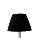 Lampada da Tavolo Ricaricabile Chantal Gold Velluto Nero