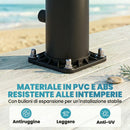 Doccia Solare 20L 11x11x217 cm Protezione Antigelo Brevettata Plastica e ABS Nero      