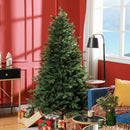 Albero di Natale Artificiale 180 cm 1821 Rami Base in Metallo Verde 