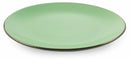 Set 6 Piatti Piani Ø27,5x3 cm in Gres Villa d'Este Home Tivoli Royal Light Verde Chiaro