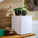 Frigorifero Elettrico Minifrigo Minibar 45 Lt Altezza 50 cm con Ghiacciaia Bianco