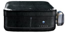 Vasca Idromassaggio da Esterno Gonfiabile Riscaldata 4 Posti 168x168x70 cm NetSpa Caiman Nera