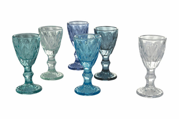 Set 6 Liquorini in Vetro 45 ml Villa d'Este Home Tivoli Prisma Ocean online