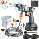 Pistola Idropulitrice con Doppia Batteria 48V con Ugelli e Accessori