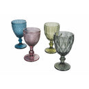 Set 4 Calici Blend in Vetro VdE Tivoli 1996 4 Colori Differenti