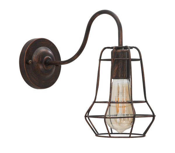 Lampada da Muro Industry 33x15x27,5 cm in Ferro online