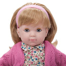 Bambola Bebè con Vestitino a Fiori 36cm JC Toys