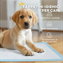 Set 100 Tappetini Assorbenti Traversine Igieniche 45x30 cm a 6 Strati 