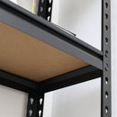 Scaffalatura 5 Ripiani 70x30x167,5 cm con Ripiani e Regolabili in MDF e Acciaio