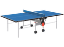 Tavolo da Pin Pong con Piano Blu e Ruote per Esterno Garlando Training Outdoor