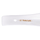 Poggiamestolo Sugo 26,5x10x3 cm in New Bone China VdE Tivoli 1996 Le Travisate Bianco
