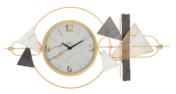 acquista Orologio da Muro Amy 120x6x60 cm in Ferro e Plastica Multicolor