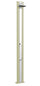 Doccia da Giardino Miscelatore Arkema Spring S Fascia Inox Champagne Bronze