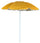 Ombrellone da Mare Ø1,8 m Palo Ø32 mm in Acciaio e Nylon Giallo