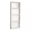Libreria Line 60x24x170 h cm in Truciolare bilaminato Bianco