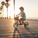 Balance Bike Bicicletta Senza Pedali 10" per Bambini Vintage Blu