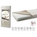 Materasso per Culla Lettino 60x120cm H12cm Italbaby Bio Cotton Bianco