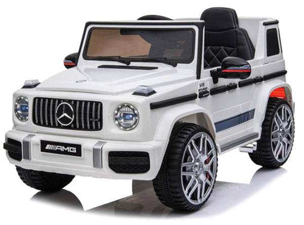 Macchina Elettrica per Bambini 12V con Licenza Mercedes G63 AMG Big Fuoristrada Bianca acquista