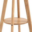 Tavolino Alto da Giardino Ø60x100 cm in Legno