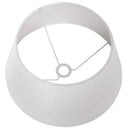Lampada da Terra con Treppiede Paralume in Tessuto Crema 146 cm 