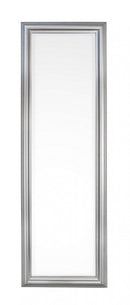 Specchio Sanzio con Cornice Argento 42x132 in Legno