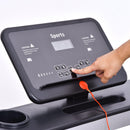 Tapis Roulant Elettrico Pieghevole 500W con Schermo LCD  Nero