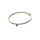 Griglia Piatta per Barbecue Food Bumper Ø24x3 cm in Acciaio Inox   