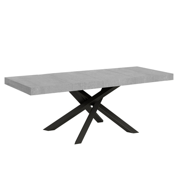 online Tavolo Allungabile 180/284x90x77 cm Volantis Premium Cemento