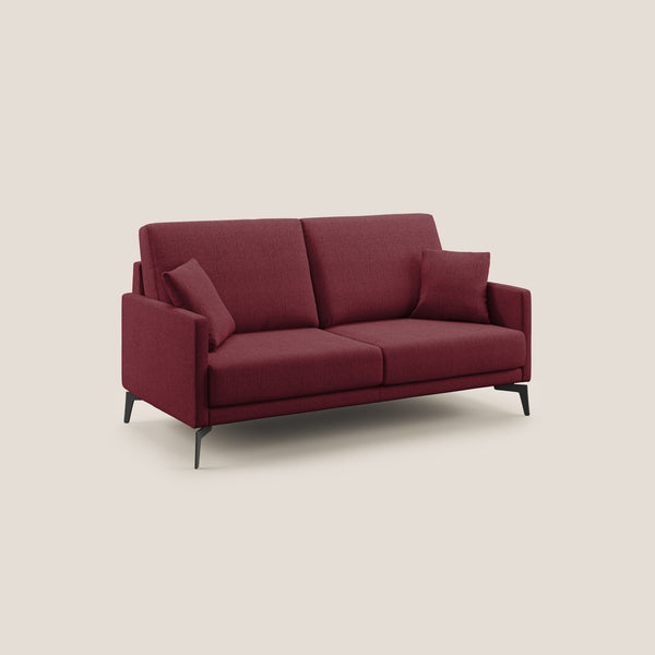 prezzo Divano 2 Posti 160x94x90 cm in Tessuto Rosso