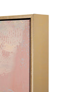 Dipinto su Tela King con Cornice 82x4,5x122 cm in Metallo e Abete e Tela      