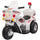 Moto Elettrica Police per Bambini 6V   Bianca