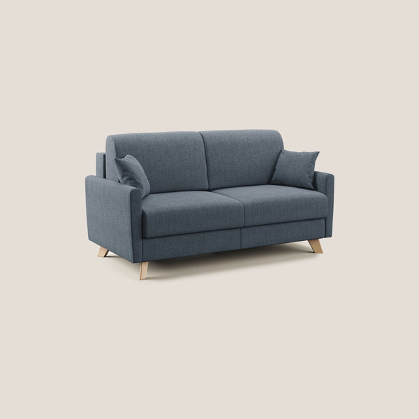 Divano Letto 3 Posti 200x94x97 cm in Tessuto Blu online