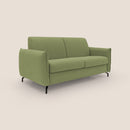 Divano Letto 3 Posti 215x95x96 cm in Tessuto Verde