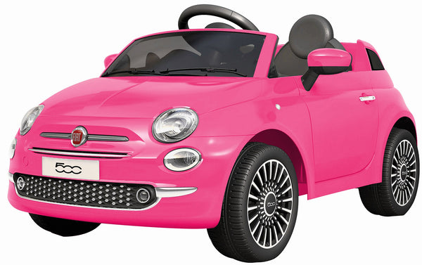 Macchina Elettrica per Bambini 12V con Licenza Fiat 500 Rosa sconto