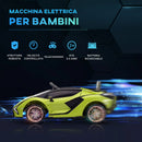 Macchina Elettrica per Bambini 12V con Licenza Lamborghini Sian FKP 37 Verde