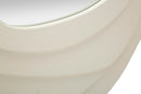 Specchio da Muro Dalia Bianco 90x4x97 cm in MDF e Specchio Bianco      