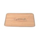 Cesta Portabiancheria 40x30x60 cm in Bambù con Coperchio e Fodera Rimovibile 