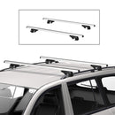 Barre Portapacchi per Auto in Lega di Alluminio 125 cm Max 75 Kg Grigio