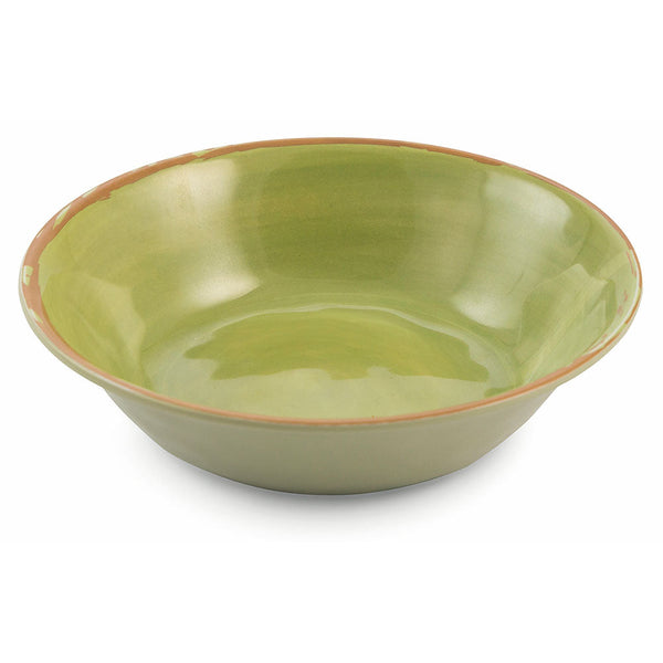 acquista Servizio Piatti Fondi 6 Pezzi in Melammina Ø 19cm Villa d'Este Baita Verde