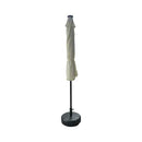 Ombrellone da Giardino Ø3xh2,4 m in Alluminio Benjamin Crema