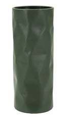 Vaso Norimberga Ø12x30 cm in Ferro Verde chiaro      