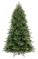 Albero di Natale Artificiale Realistico 180 cm 966 Rami Apertura a Ombrello Verde