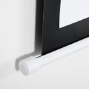 Telo Proiettore 85"" con Montaggio a Soffitto e Parete Rapporto 1:1 162,5x8x162 cm Bianco 