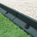 Set 4 Pezzi Bordatura da Giardino 120 cm Flessibile Verde  