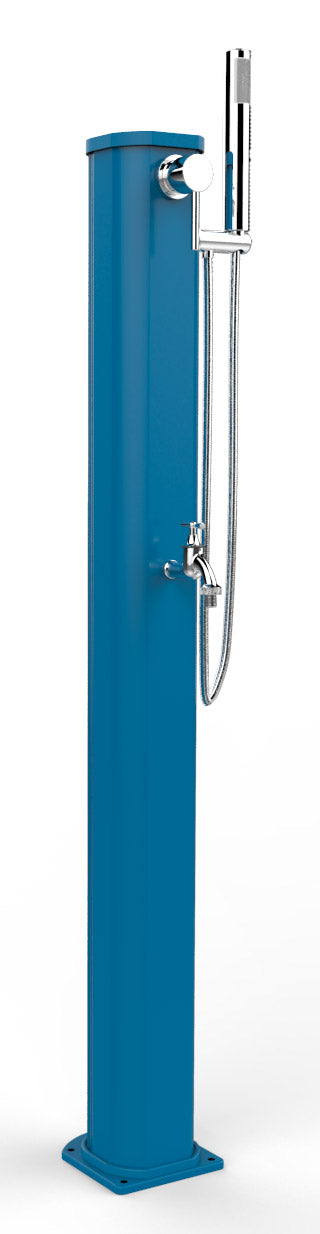 sconto Doccia da Giardino Miscelatore Doccetta e Lavapiedi Arkema Jolly Go Light Blue
